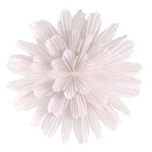 Snöblomma julestjerne 44 cm, hvid