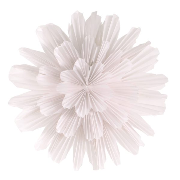 Snöblomma julestjerne 44 cm, hvid