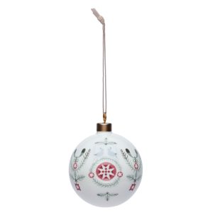 Swedish Grace Winter julekugle 8 cm