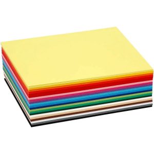 DIY Kartonkort 20 Farver