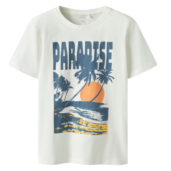 Guppy Joni Børne T-shirt - Star White - 146/152
