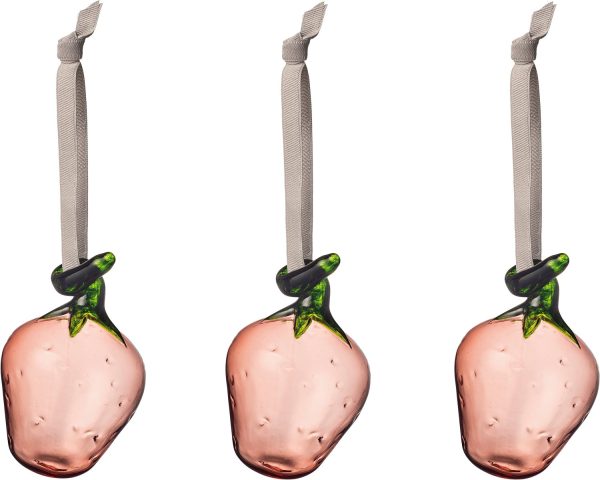 Iittala Glass Jordbær 3pak Pink
