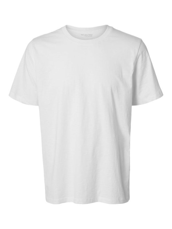 SLHASPEN SLUB SS O-NECK TEE NOOS