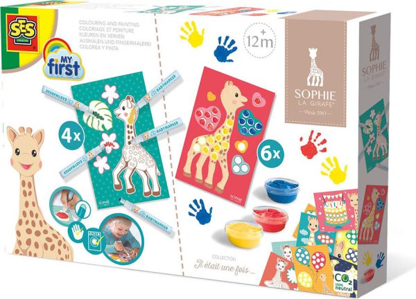 Ses Creative - Sofie La Girafe - Farve Og Male