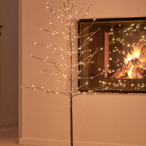 Sirius - Kira træ, 120 cm, brun/sne
