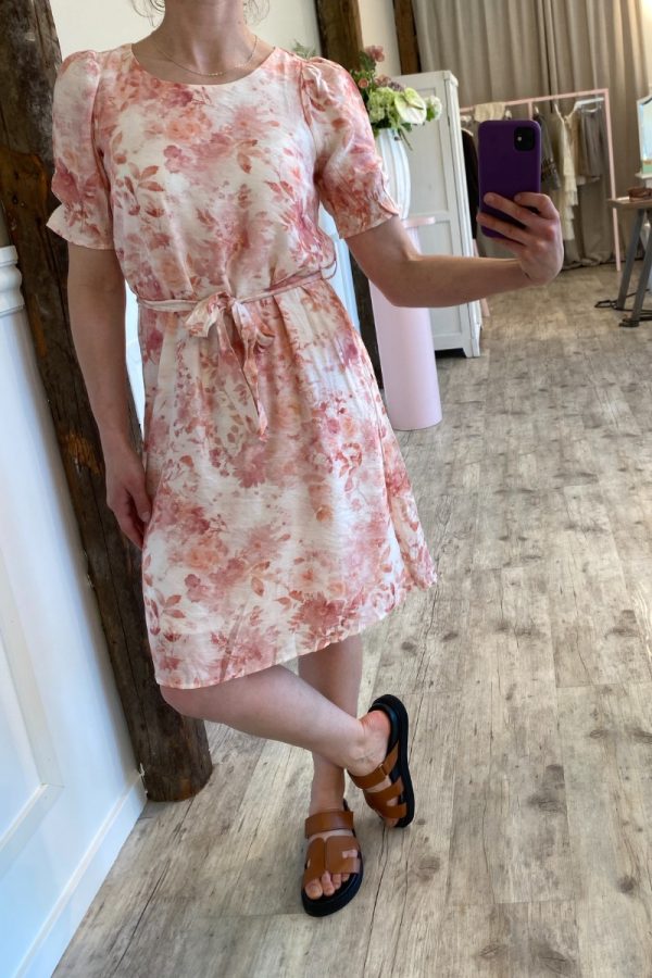 Sisters Point - Kjole - Noki-DR.SS1 - Light Coral Flower