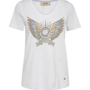 Gethi Deco t-shirt - hvid