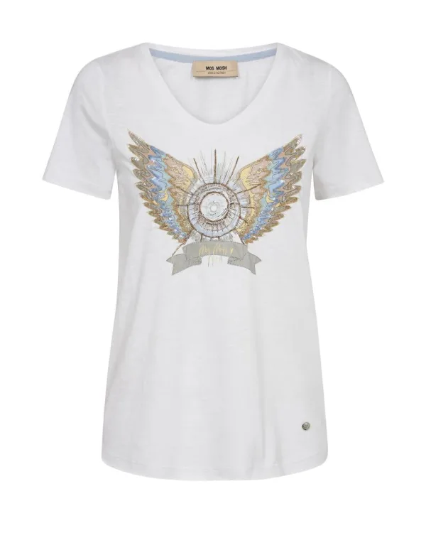 Gethi Deco t-shirt - hvid