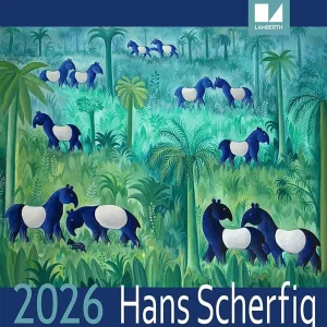 Hans Scherfig kalender 2026 - Årbog - spiral binding