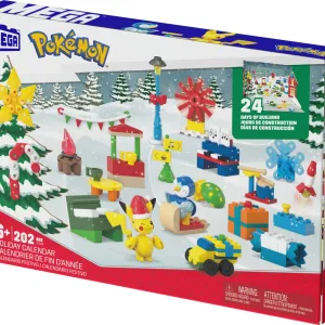 Mega - Pokémon Julekalender Med Byggesæt