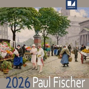 Paul Fischer kalender 2026 - Årbog - spiral binding