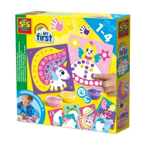 SES Creative Min Første - Fingermaling - Fantasi Figurer