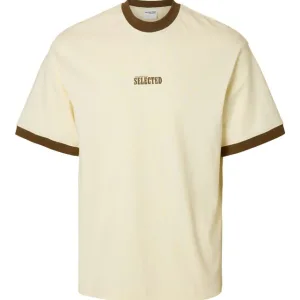 SLHRELAXJIM PRINT SS O-NECK TEE