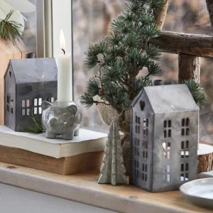 Stillenat - Keramik juletræ H10cm - Ib Laursen